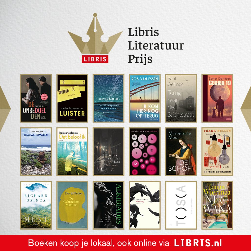 Drie docenten op longlist Libris 2024